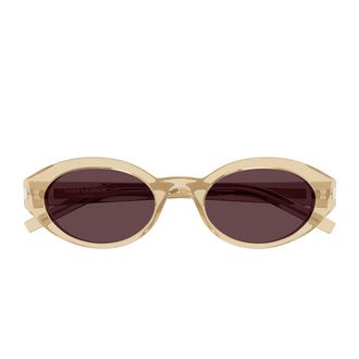 Saint Laurent Sunglasses Sl 567 007 Yellow/Purple Unisex