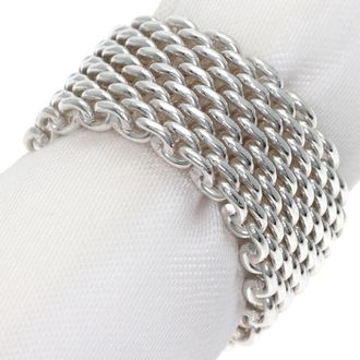 Tiffany & Co. Silver Band Ring (Pre-Owned)