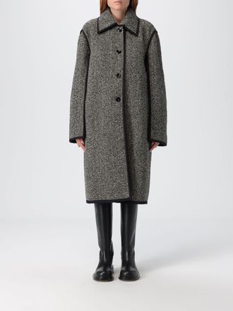 Jil Sander Cappotto Jil Sander in misto lana vergine chevron