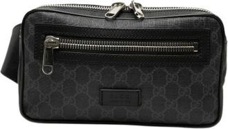 Gucci Pre-owned Belt Bags, female, Black, Size: ONE SIZE Pre-owned Vintage Belt Bag