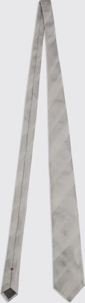 Brunello Cucinelli Cravatta a righe in pura seta da 8 cm