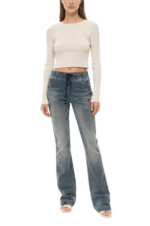 Diesel Grey Mid Rise Jeans