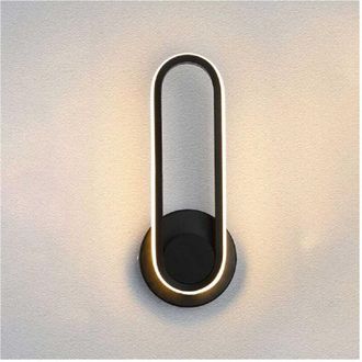 Trade Shop Trade Shop - Applique Led Girevole 9w 3 Step Luce 3000k 4000k 6000k Lampada Elegante Muro 230v