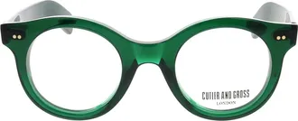Cutler and Gross Accessoires, unisex, Groen, ONE Size, Optisch Montuur