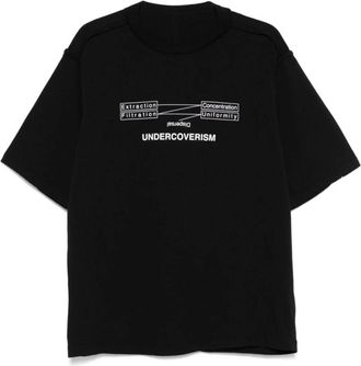 Undercover Hombre, Camisetas, Negro, Talla: XL