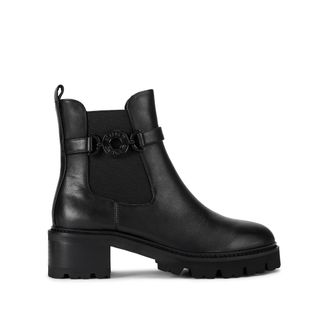 Kurt Geiger Womens Leather Bromley Chelsea Boots - Black - Size UK 9