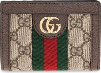 Gucci Ophidia bi-fold wallet - Neutrals
