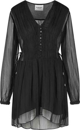 Isabel Marant Loriena Black Viscose Dress