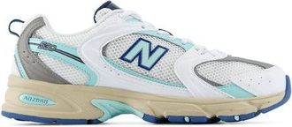 New Balance Unisex 530 FC Porto in Bianco/Blu/Grigio, Sintetica, Taglia 37.5
