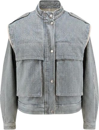 Isabel Marant Denim Jacket - Dames - Spijkerjassen - Blauw - S - Denim - Jassen