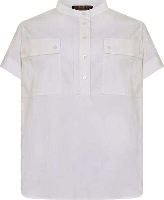 Moorer Donna, Camicette, Bianco, S, new