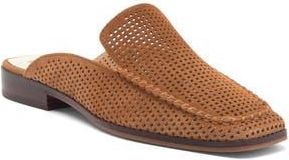 Dolce Vita Brevyn Perforated Mule in Pecan Perforated Suede at Nordstrom Rack, Size 9.5