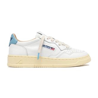 Autry Medalist Low - Heren - Sneakers - Wit - 39 EU - Leer - Schoenen