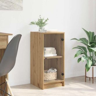 vidaXL vidaXL Credenza rovere artigianale 35 x 37 x 76 cm Legno multistrato