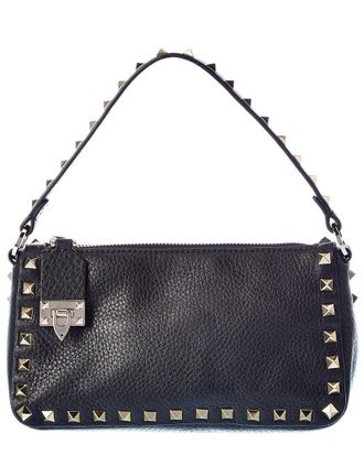 Valentino Rockstud Small Grainy Leather Crossbody
