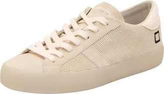 D.A.T.E. Hill Low Perforated - Heren - Sneakers - Beige - 41 EU - Katoen - Schoenen