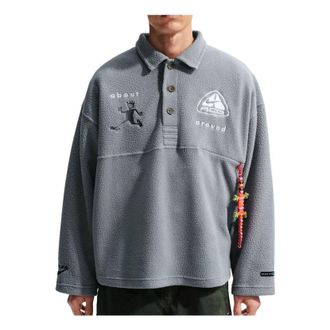 Nike ACG x CPFM LS Polo Grey II1121-084