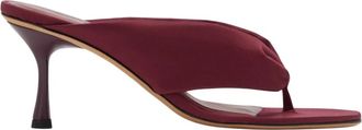Studio Amelia Heeled Mules, female, Red, Size: 10 US Paloma 70 Flip Flop