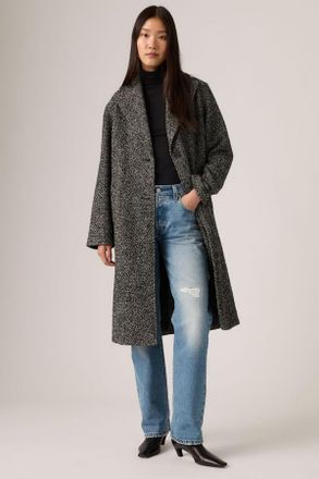 Levi's Cappotto Tessa di lana merino - Donna - XS - Nero / Boucle Herringbone Bhartiya Ay1331221