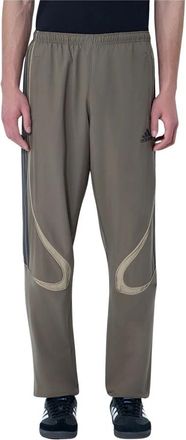 adidas Elastische Trainingsbroek - Heren - Trainingsbroeken - Bruin - L - Fitness