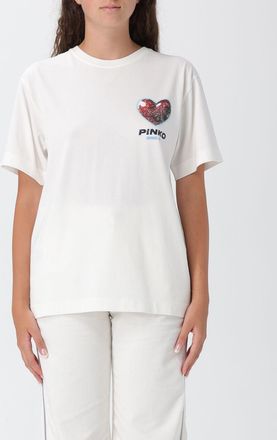 Pinko T-shirt in cotone con logo Pinko