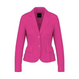 Marc Cain Fitted Blazer - Dames - Jassen - Roze - Maat: 3XL Katoen
