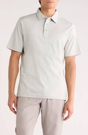 David Donahue Cotton Polo in Sage at Nordstrom Rack, Size Xx-Large