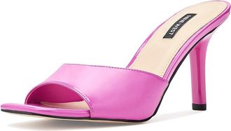 Nine West Disko Womens Dress Sandals Pink Patent : 9.5 M, Synthetic