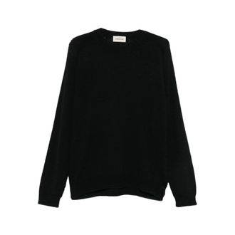 ATOMOFACTORY Jersey de cuello redondo - Knitwear - Hombre - Negro - 2XL