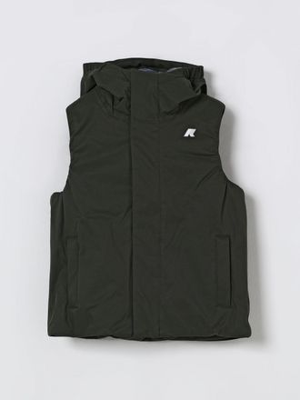K-Way Gilet K-Way in nylon con logo