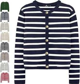 Mini Cardigan Boden Fille 4-5 Ans – Bleu Vert Sarcelle – Coton Tricoté Boutons Devant