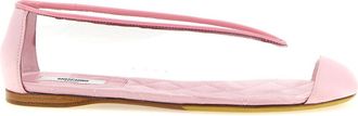 Moschino Pvc Ballet Flats