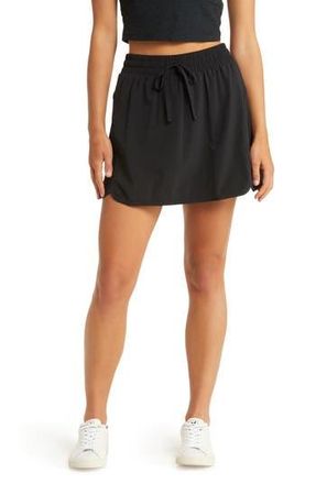 Beyond Yoga In Stride Lined Skort in True Black at Nordstrom Rack, Size X-Small