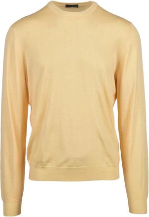 Drumohr Crew Neck Sweater - Yellow