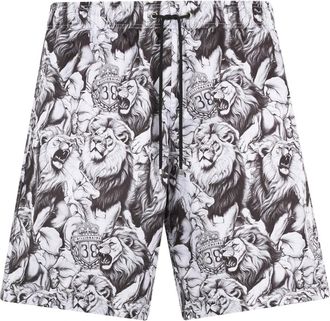 Billionaire Boys Club Zwemshorts - Heren - Strandmode - Wit - L - Polyester - Badmode