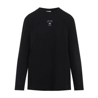 Celine Celine, Dames, Tops, Zwart, Maat: XS Katoen
