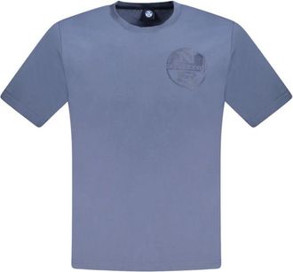 North Sails Cotton T-Shirt - Heren - T-shirts - Blauw - S - Katoen - Tops