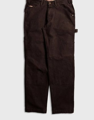 Iron And Resin Mens Double Knee Journeyman Pant In Brown