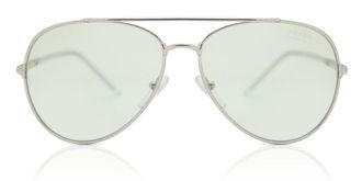 Prada PR 66XS 1BC08D Mens Sunglasses Silver Size 57