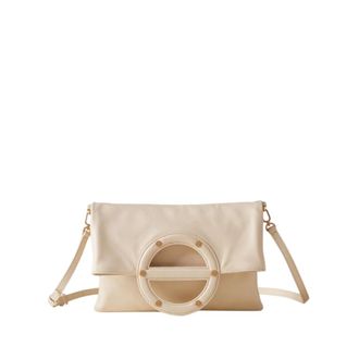 Borbonese Cross Body Bags, female, White, Size: ONE SIZE Vis a Vis Crossbody Bag