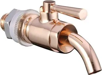 OEM Rubinetto Per Barile Di Vino In Metallo Da 12 Mm, Rubinetto Per Barile In Legno, Valvola Per Barile Per Bevande, Pratico Dispenser Per Bevande, Rubine