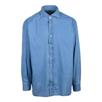 LUIGI BORRELLI NAPOLI Uomo, Magliette, Blu, L, new