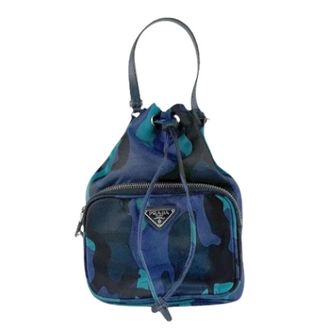 Prada Borsa a secchiello in nylon vintage Pre-owned - - Pre-owned - Donna - Multicolore - ONE SIZE