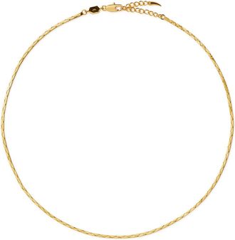 Missoma X Lucy Williams Cobra 18kt Gold-plated Choker - One Size
