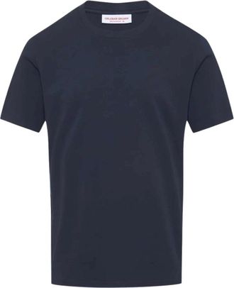 Orlebar Brown Ob-T Standard - Heren - T-shirts - Blauw - M - Linnen - Tops