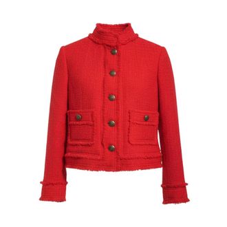 Sand Copenhagen Sand, Dames, Jassen, Rood, Maat: S Wol