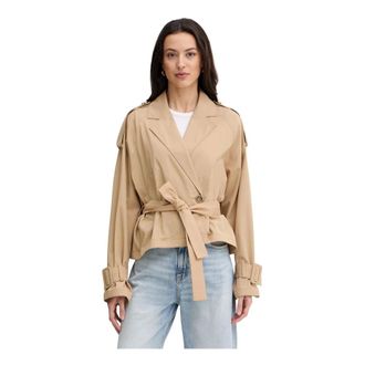 Pinko Mujer, Chaquetas, Beige, Talla: L
