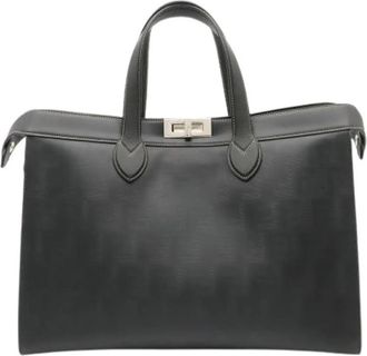 Fendi Pre-owned Vintage Tote Bag - Dames - Vintage Shopper - Zwart - ONE Size - Vintage
