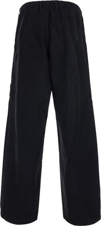 C.P. Company Mens Cargo Pants Micro-Reps With Black Zip Cotton Trousers