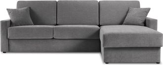 BLOOMINGLOFT 4-Sitzer Ecksofa Portia mit Bettfunktion (140 x 195 cm) Eckteil rechts